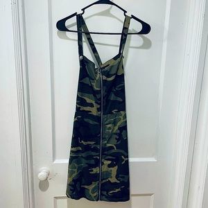 Camo Overall Dress